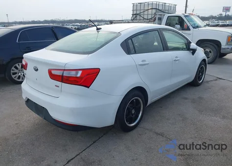 2016 Kia Rio Lx из США, поврежденный, VIN KNADM4A37G6643259